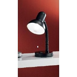 Obrázek pro produkt Stolní lampa 1xE27, černá barva, výška 33cm, vypínač - ORION