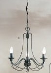 OR LU 1531/3 Závěsné svítidlo 13E14 antik, průměr 50cm, výška 50cm - ORION