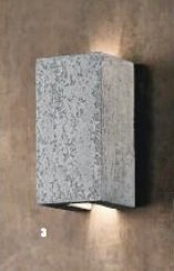 OR WA 2-1261/1 ŠEDÁ Nástěnné svítidlo 1x40W G9, šedá barva, šířka 13cm, výška 26cm - ORION