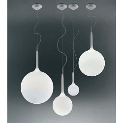 Obrázek pro produkt Závěsné svítidlo Castore 42 max.150W sklo bílá - ARTEMIDE