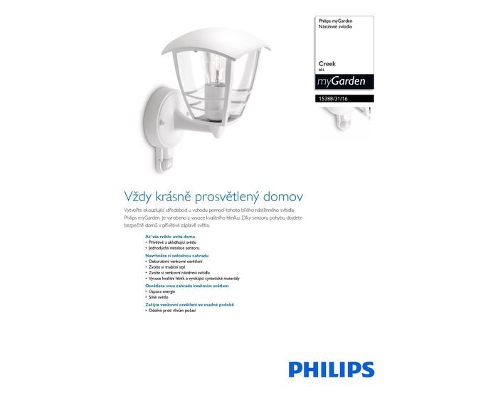 PH 15388/31/16 CREEK SVÍTIDLO VENKOVNÍ 15388/31/16 - Philips (915002791202) (obrázek 3)