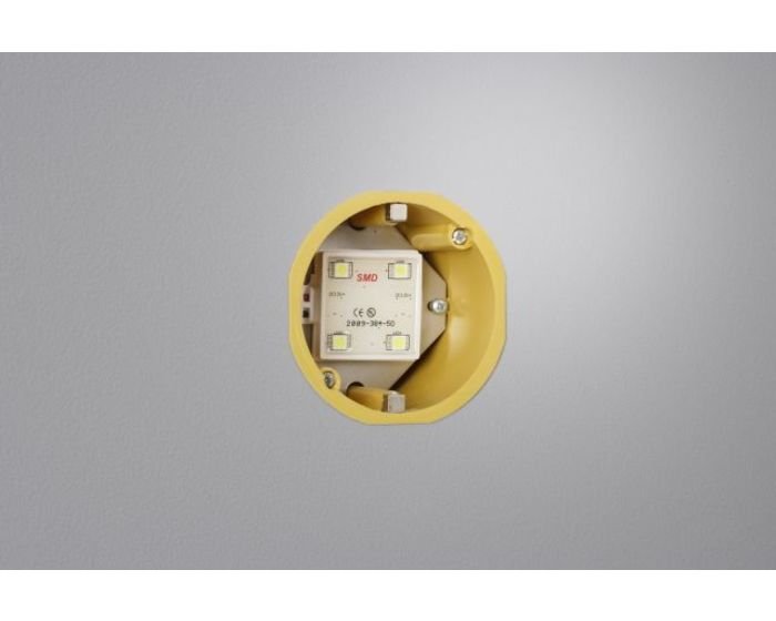 WD 86-4131-40 Vestavěné nástěnné svítidlo LED Way R LED 0,8W/12V DC 4000K - ECO-DESIGN (obrázek 3)