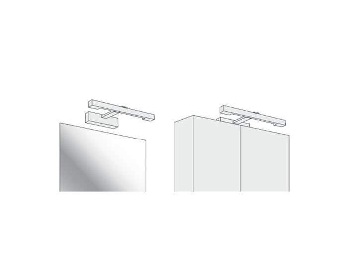 AST 1174004 KASHIMA LED 620 chrom 230V LED 7.2W IP44 3000K (starý kód: AST 7349) - ASTRO Lighting (obrázek 4)