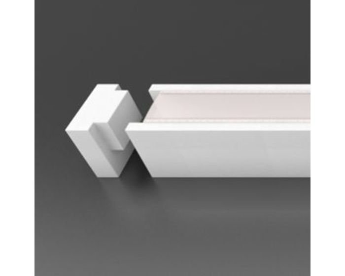 Levně WD 86-3520 Stropní / nástěnný přisazený systém LED linie 40 sádra 1m - ECO-DESIGN