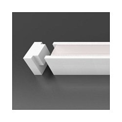 Obrázek pro produkt Stropní / nástěnný přisazený systém LED linie 40 sádra 1m - ECO-DESIGN