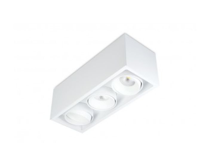 BPM 8209.01.D40.3K Stropní svítidlo Cube matná bílá - BPM