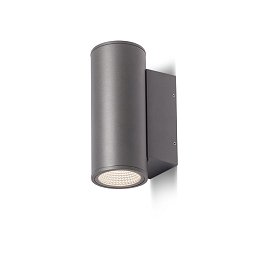Obrázek pro produkt MIZZI II antracitová 230V LED 2x12W IP54 3000K, 1460 lm - RED - DESIGN RENDL