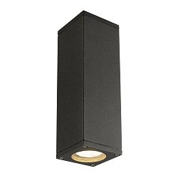 Obrázek pro produkt THEO UP-DOWN OUT wall light, square, anthracite, GU10, max. 2x35W IP44 - BIG WHITE (SLV)