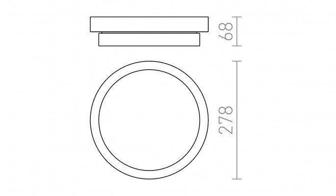 RED R10500 GORRA stropní chrom 230V E14 2x40W IP44 - RED - DESIGN RENDL (obrázek 3)