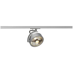 Obrázek pro produkt KALU TRACK QPAR111 pro 1-okr. lištu stříbrnošedá 230V GU10 75W - BIG WHITE (SLV)