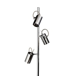 Obrázek pro produkt BUGSY stojanová chromované sklo 230V GU10 3x50W - RED - DESIGN RENDL