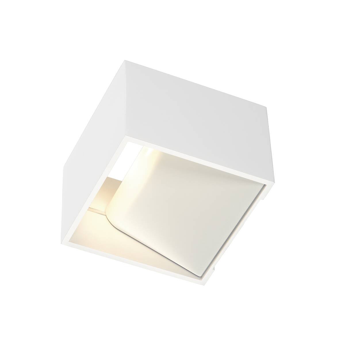LA 151321 LOGS IN nástěnná bílá 230V/500mA COB LED 5W 3000K - BIG WHITE (SLV)