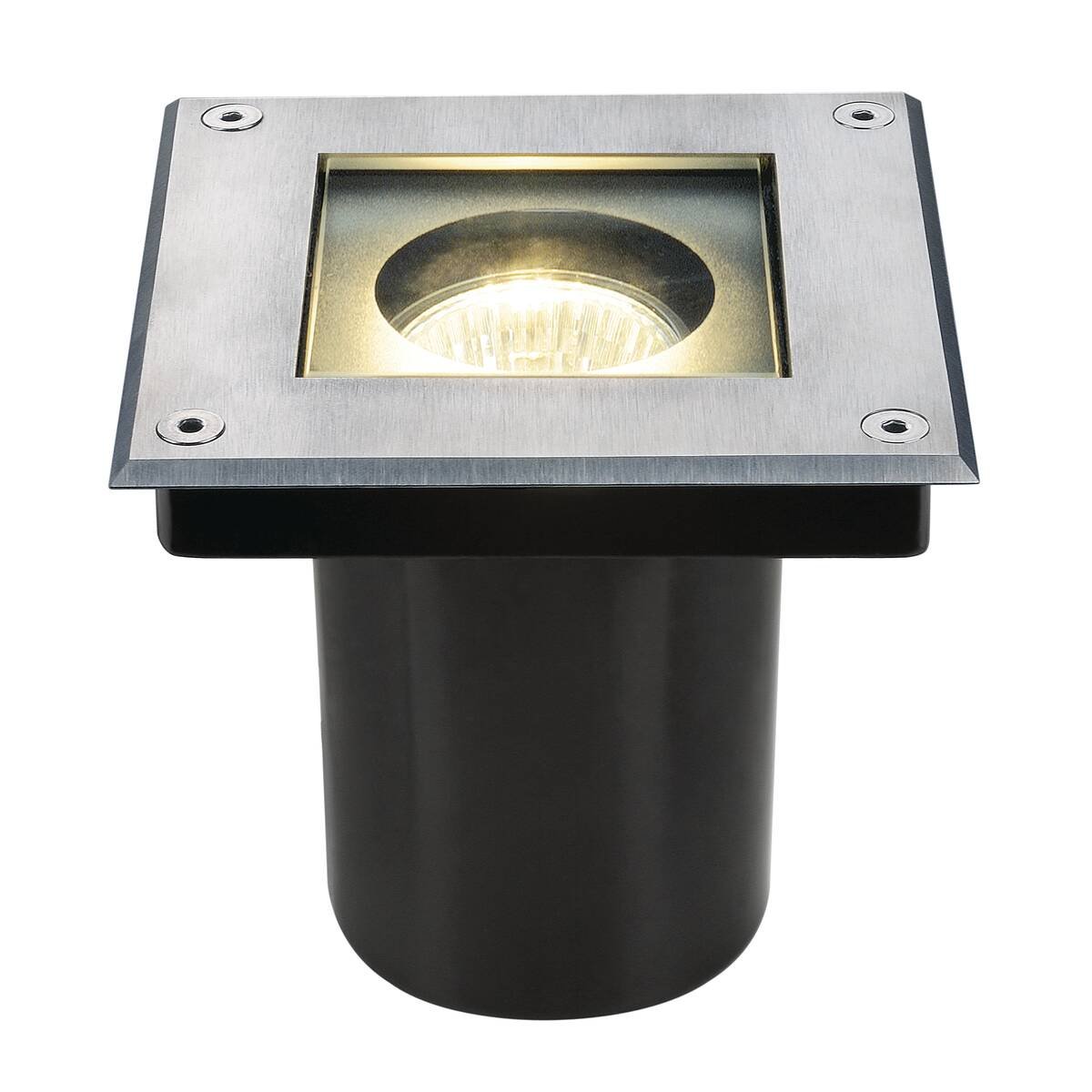 LA 229374 Venkovní svítidlo DASAR čtvercová GU10 230V GU10 35W IP67 - BIG WHITE (SLV)