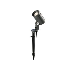 Obrázek pro produkt SHOOT na bodci antracitová 230V COB LED 8W 30° IP65 3000K - PAN INTERN.