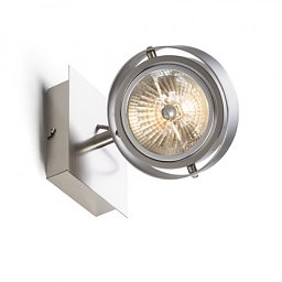 Obrázek pro produkt CASSIE nástěnná matný nikl 230V/12V G53 50W - RED - DESIGN RENDL