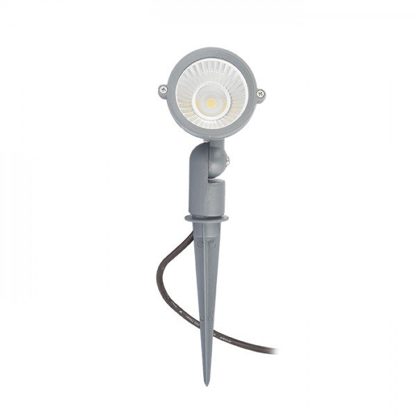 RED R10527 GARY na bodci LED šedá 230V COB LED 10W 45° IP65 3000K - RED - DESIGN RENDL (obrázek 3)