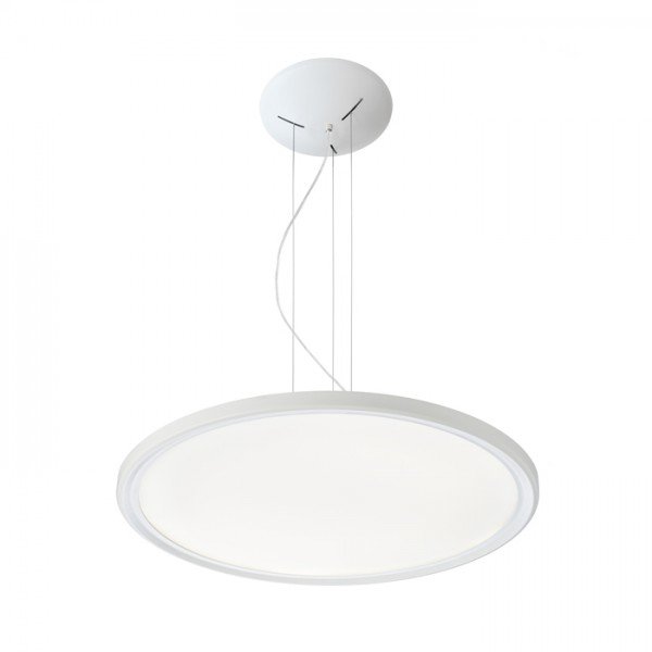 RED R10581 MONETA závěsná bílá 230V LED 36W 3000K - RED - DESIGN RENDL