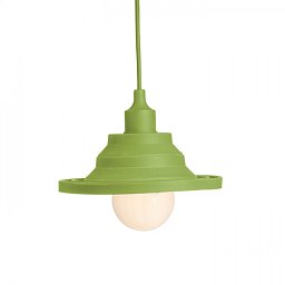 Obrázek pro produkt AMICI závěsná silikonová lampa zelená 230V E27 60W - RED - DESIGN RENDL