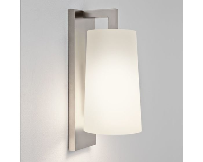 Levně AST 1297002 LAGO 280 nástěnná základna bez stínidla matný nikl 230V E27 60W (starý kód: AST 7059) - ASTRO Lighting