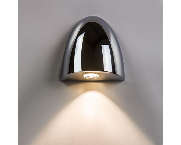 Levně AST 1348001 Nástěnné svítidlo ORPHEUS LED chrom 700mA LED 3W 40° IP65 2700K 65lm (starý kód: AST 7369) - ASTRO Lighting