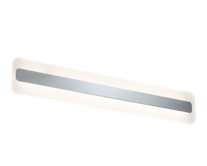 P 70463 Svítidlo nad zrcadlo Lukida LED IP44, 9W, 650lm, 3000K, chrom, bílá, hliník akrylát - PAULMANN