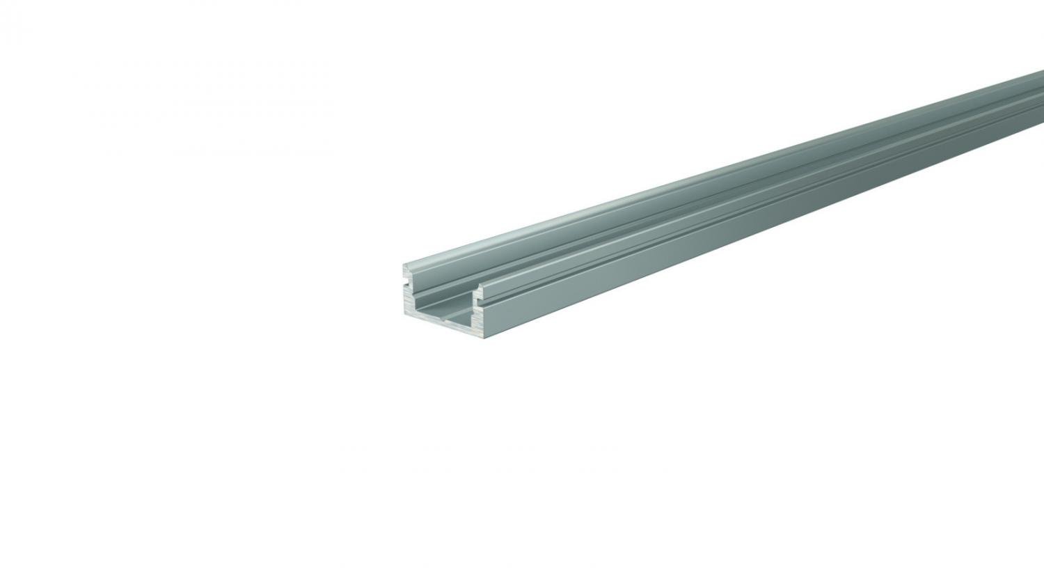 AU-01-08 plochý U-profil pro 8 - 9,3 mm LED pásek matná stříbrná - LIGHT IMPRESSIONS Obrázek produktu AU-01-08 plochý U-profil pro 8 - 9,3 mm LED pásek matná stříbrná - LIGHT IMPRESSIONS