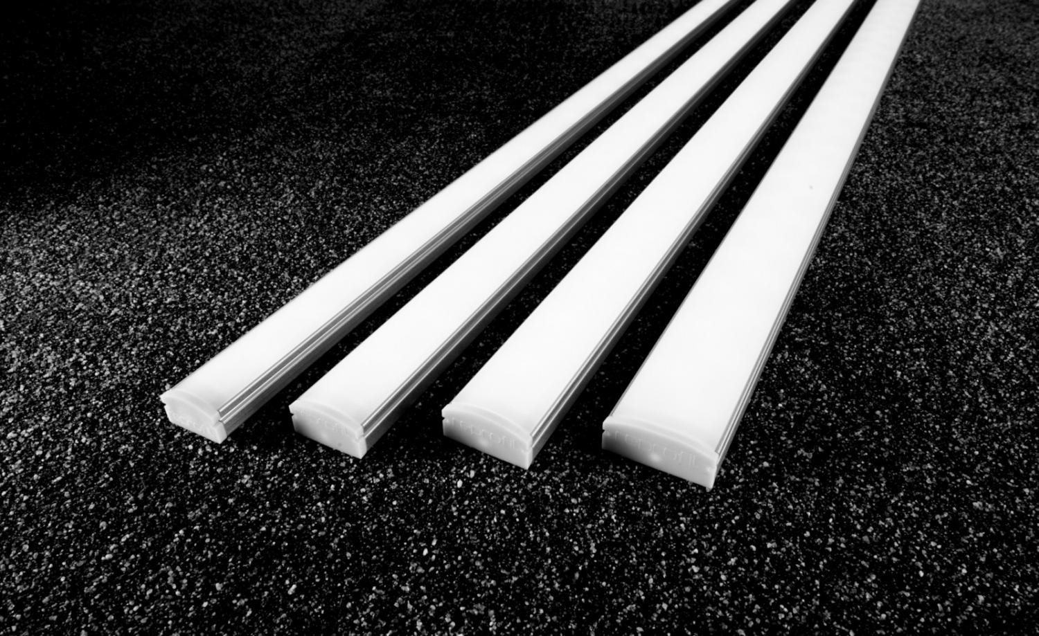 IMPR 970000 AU-01-08 plochý U-profil pro 8 - 9,3 mm LED pásek matná stříbrná - DEKOLIGHT (obrázek 4)