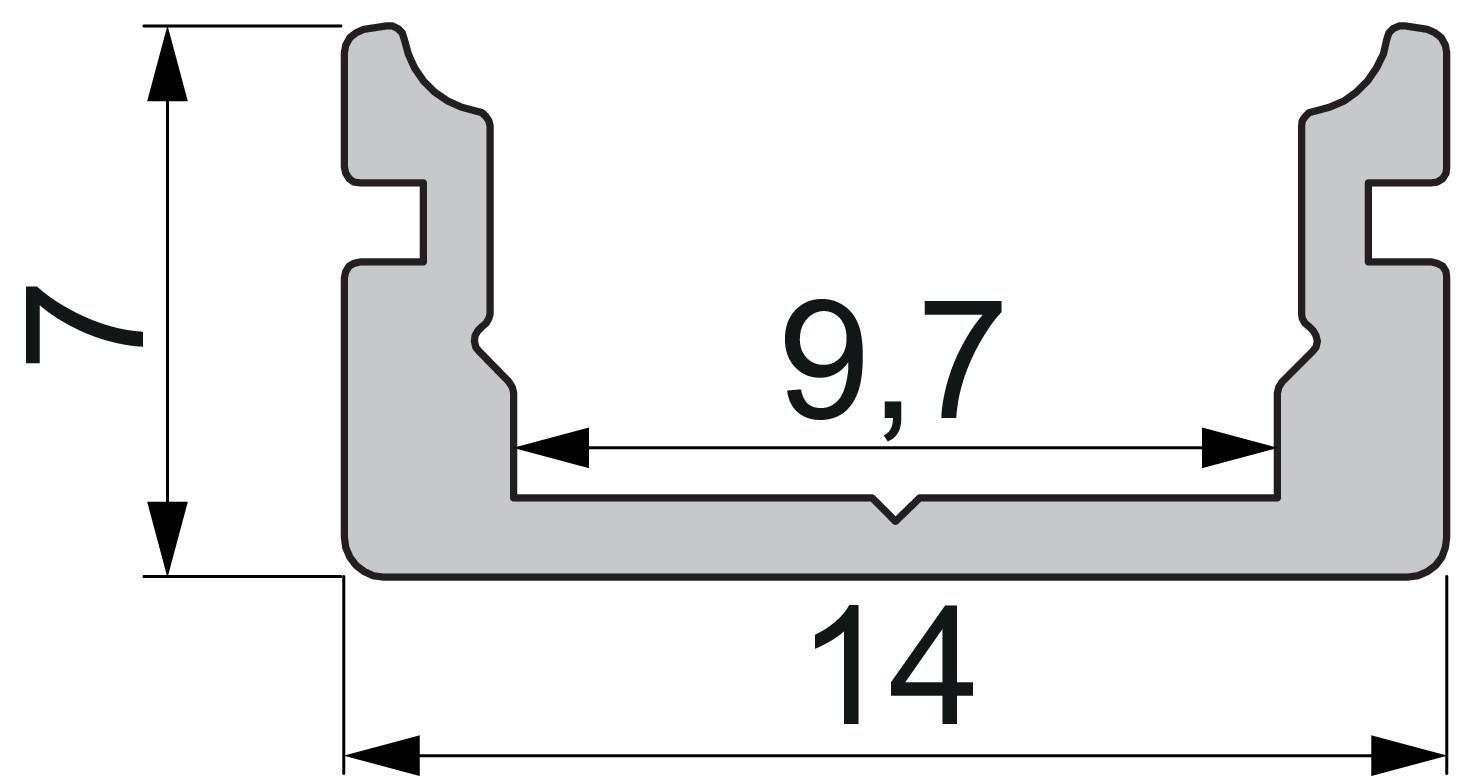 Obrázek produktu AU-01-08 plochý U-profil pro 8 - 9,3 mm LED pásek matná stříbrná - LIGHT IMPRESSIONS 9 Obrázek produktu AU-01-08 plochý U-profil pro 8 - 9,3 mm LED pásek matná stříbrná - LIGHT IMPRESSIONS 9