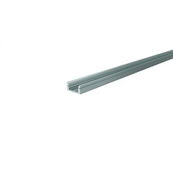 Obrázek pro produkt AU-01-08 plochý U-profil pro 8 - 9,3 mm LED pásek matná stříbrná - DEKOLIGHT