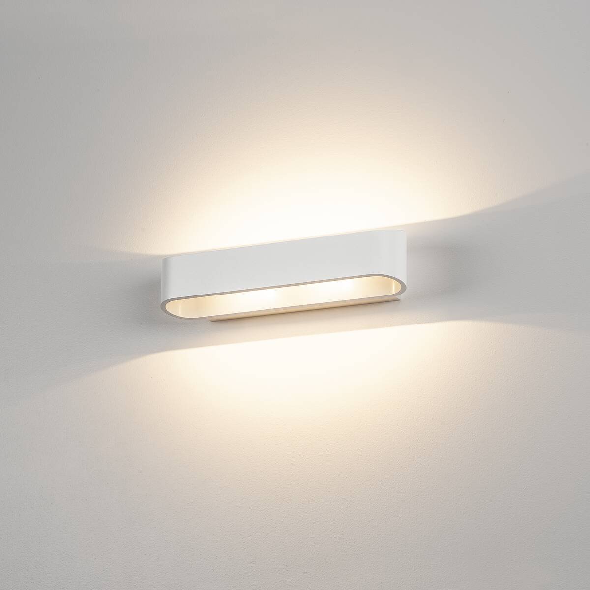 LA 151271 ASSO LED 300 nástěnná bílá 230V/500mA COB LED 2x5W 3000K - BIG WHITE (SLV) (obrázek 3)