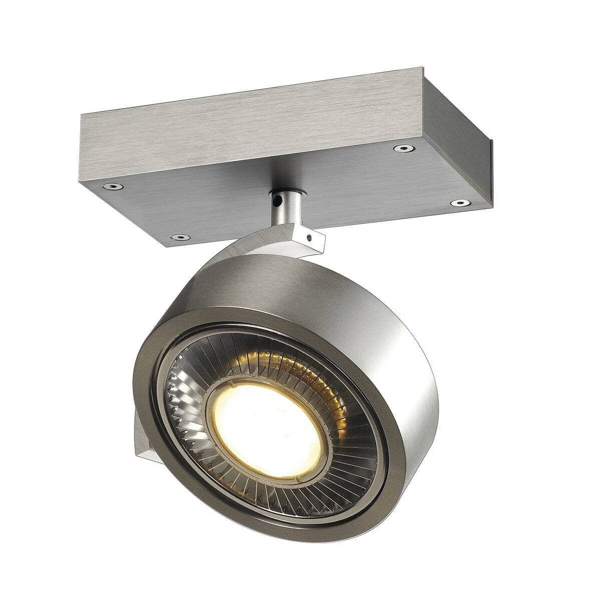LA 147306 KALU 1 QPAR111 česaný hliník 230V GU10 75W - BIG WHITE (SLV) (obrázek 3)