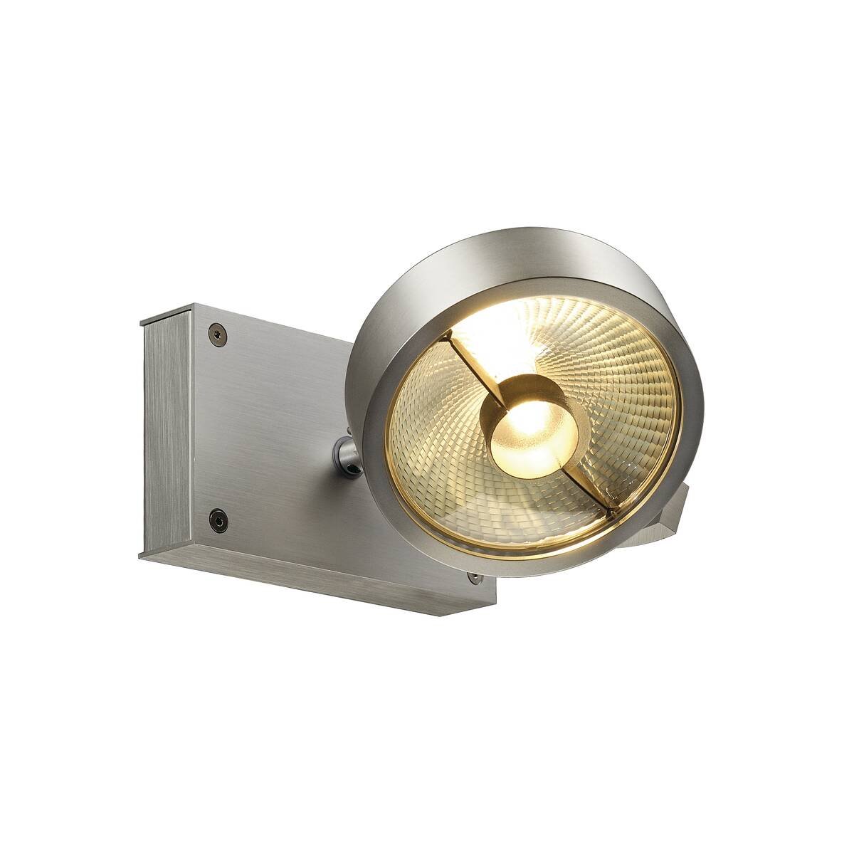 LA 147306 KALU 1 QPAR111 česaný hliník 230V GU10 75W - BIG WHITE (SLV) (obrázek 4)