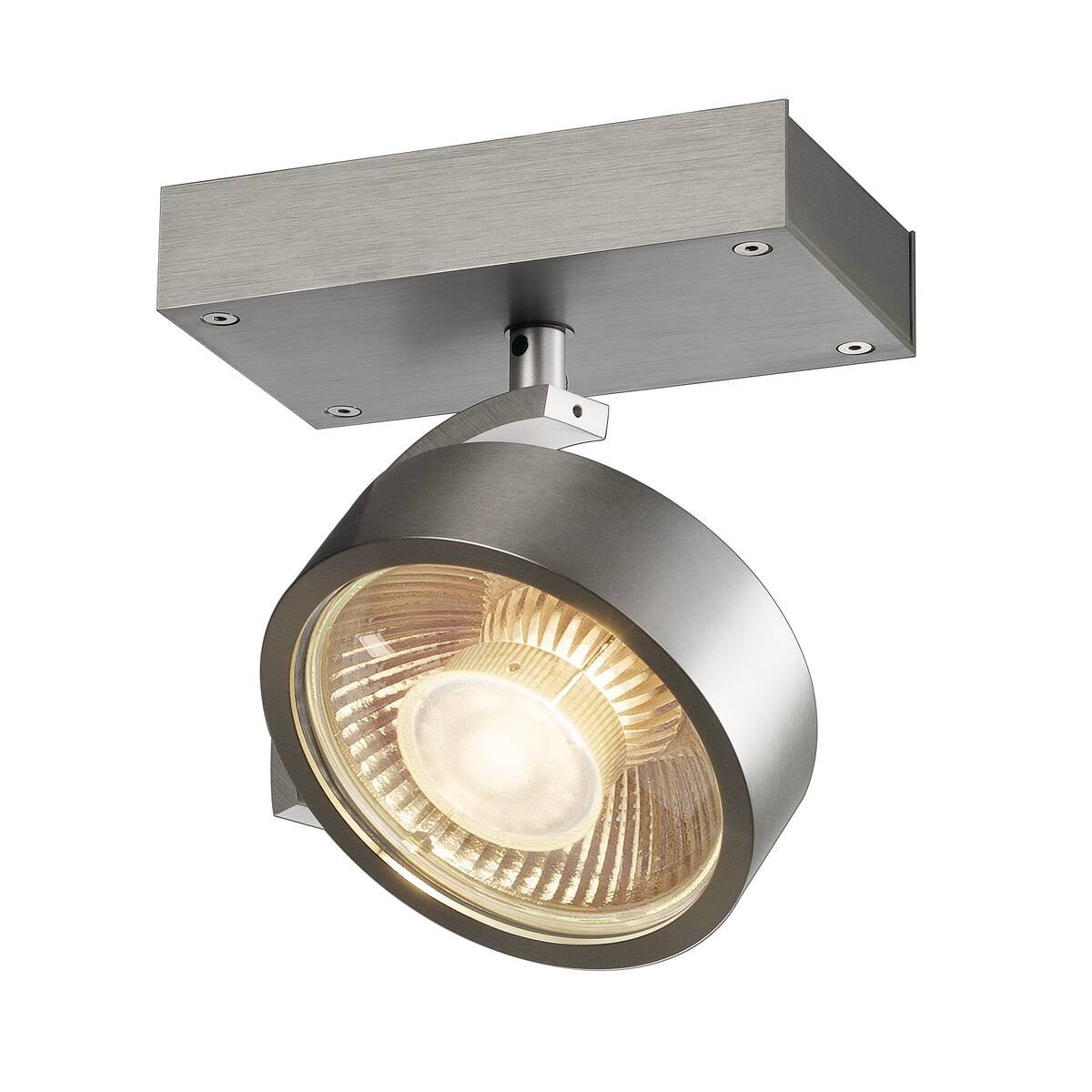 LA 147306 KALU 1 QPAR111 česaný hliník 230V GU10 75W - BIG WHITE (SLV) (obrázek 5)
