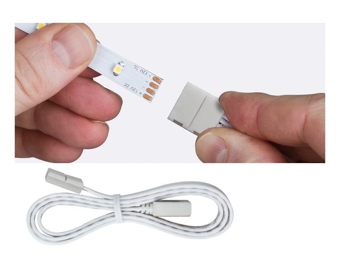 P 70488 Klip - spojka YourLED ECO 2ks bílá, plast - PAULMANN (obrázek 5)