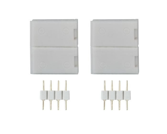 P 70489 YourLED ECO Clip-to-Clip spojka 2ks bílá, plast - PAULMANN