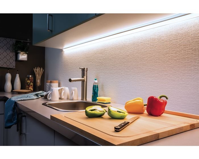 P 70586 MaxLED 1000 pásek zákl.sada 1,5 m denní světlo, stříbrnošedá - PAULMANN (obrázek 3)