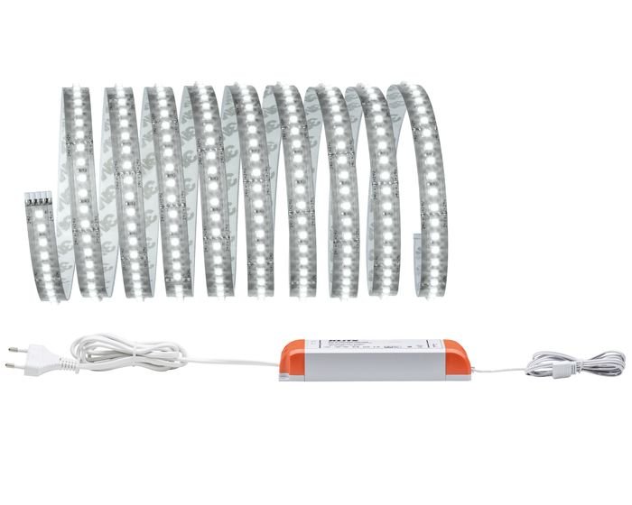 P 70589 MaxLED 1000 pásek zákl.sada 3 m denní světlo, stříbrnošedá - PAULMANN