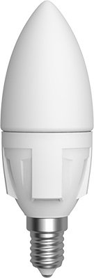 Skylighting LED žárovka svíčka 6W E14 LED6W E14 C37C/1406C 3000K teple bílá