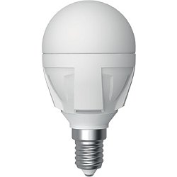Obrázek pro produkt Žárovka LED MicroBall E14 230V 6W 3000K Ø 45mm, v. 80 mm 560lm 160° - SKYLIGHTING