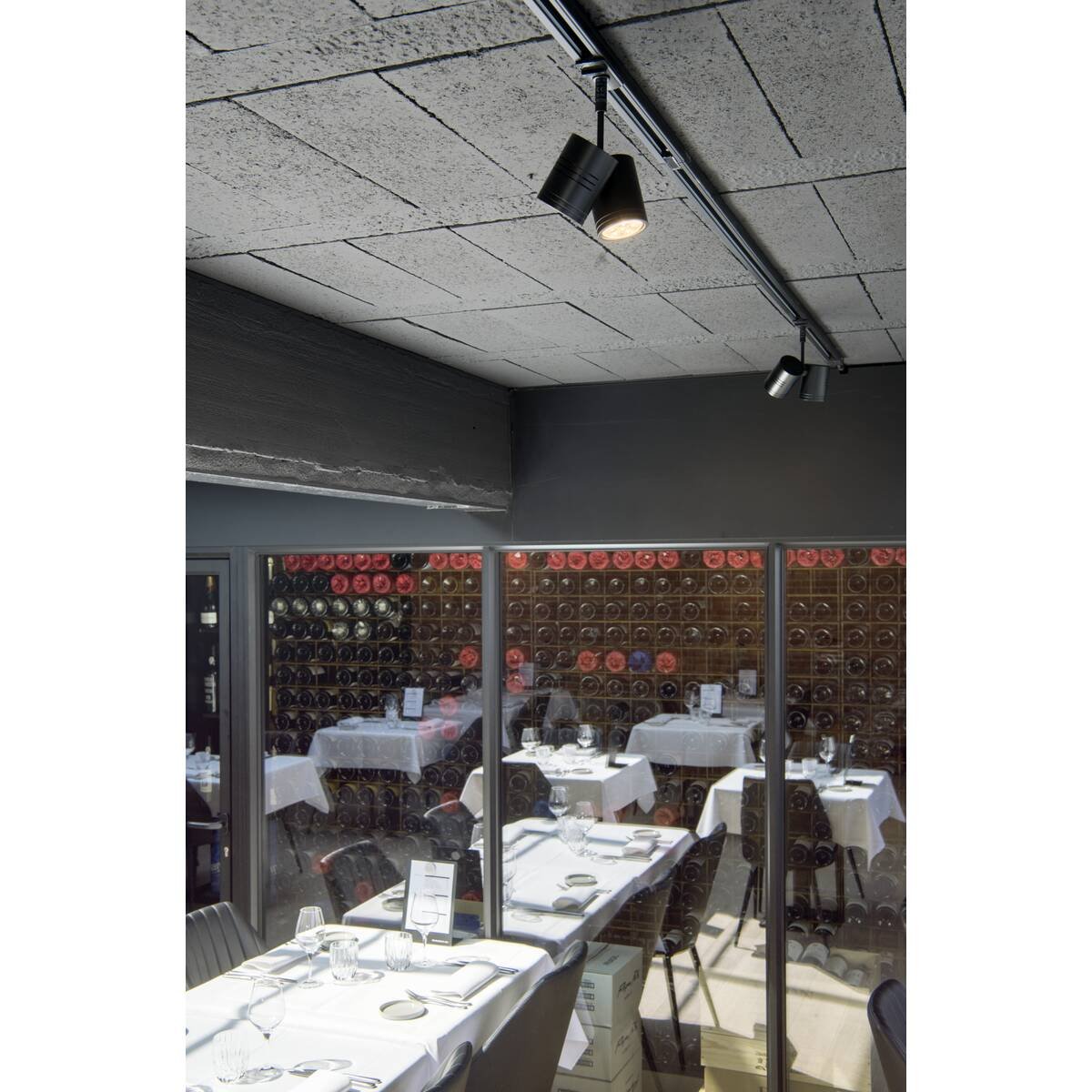 LA 143430 BIMA II pro jednookr. lištu černá 230V GU10 50W - BIG WHITE (SLV) (obrázek 3)