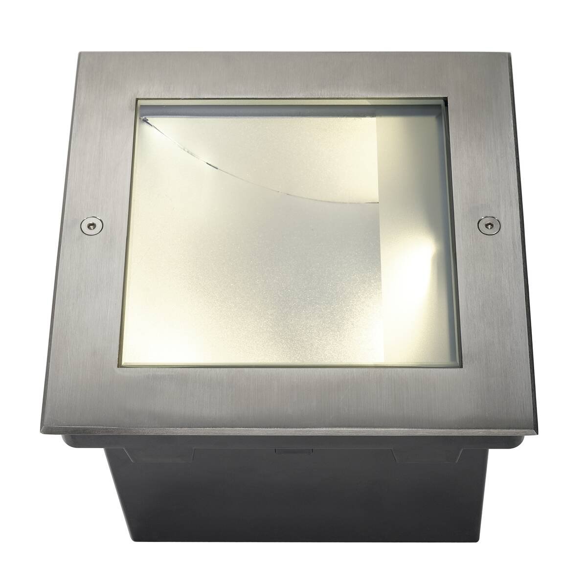 DASAR LED čtvercová ocel 230V/750mA LED 28W 45° IP67 3000K