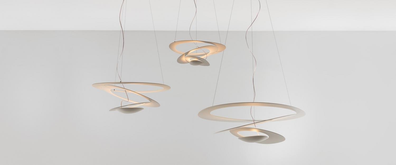 AR 1256110A Pirce Mini závěsné LED - 3000K - bílá - ARTEMIDE (obrázek 2)