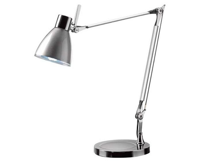 Levně PANIT TAV423 Stolní svítidlo MIDA stolní hliník chrom 230V E27 15W - PAN INTERN.