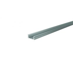 Obrázek pro produkt AU-01-10 plochý U-profil pro 10 - 11,3 mm LED pásek matná stříbrná - DEKOLIGHT