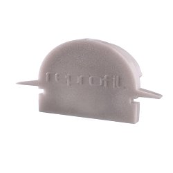 Obrázek pro produkt Koncovka R-ET-01-15 šedá 30 mm 2 ks - DEKOLIGHT