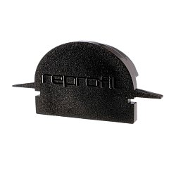 Obrázek pro produkt Koncovka R-ET-01-15 černá 30 mm 2 ks - DEKOLIGHT