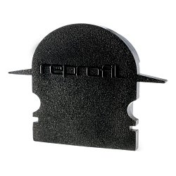 Obrázek pro produkt Koncovka R-ET-02-15 černá 30 mm 2 ks - DEKOLIGHT
