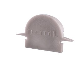 Obrázek pro produkt Koncovka R-ET-01-12 šedá 27 mm 2 ks - DEKOLIGHT