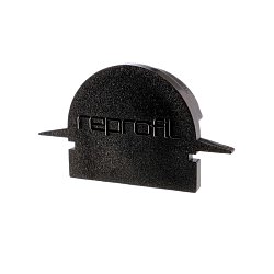 Obrázek pro produkt Koncovka R-ET-01-12 černá 27 mm 2 ks - DEKOLIGHT