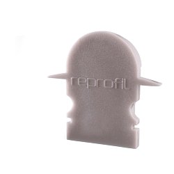 Obrázek pro produkt Koncovka R-ET-02-10 šedá 25 mm 2 ks - DEKOLIGHT